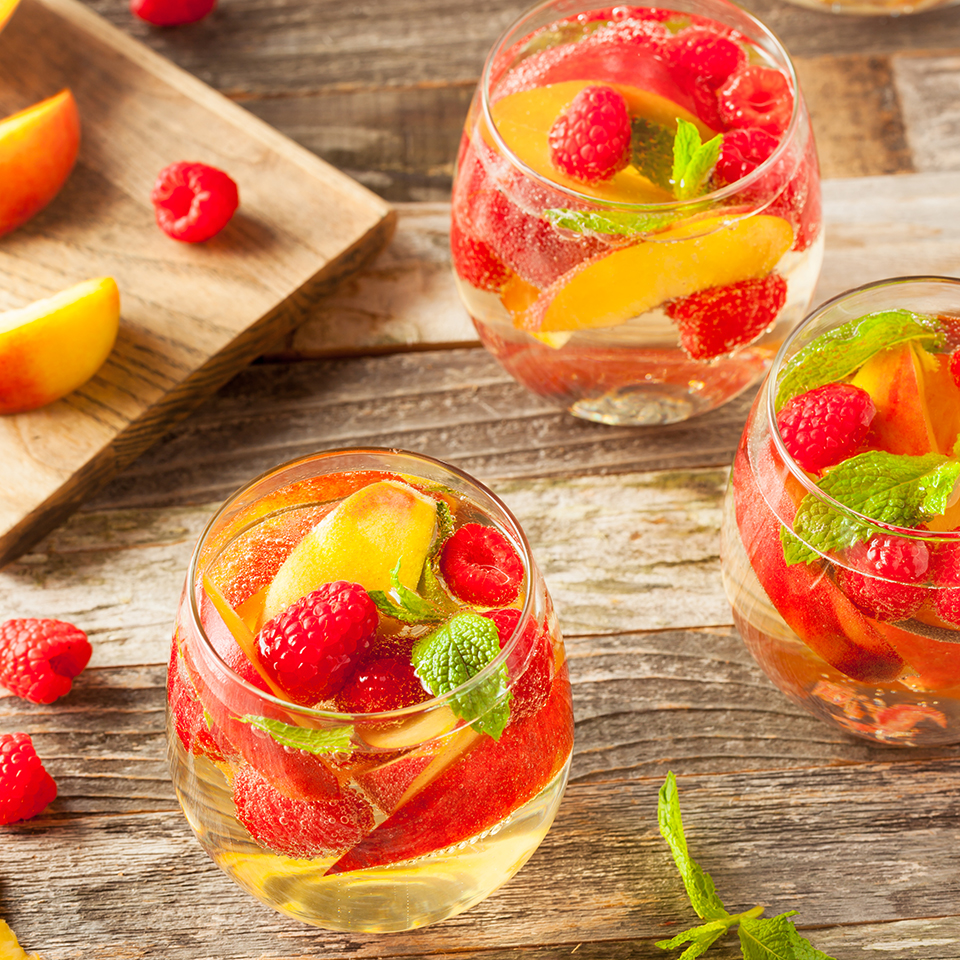 Aloha Sangria, a delicious recipe by Lassonde Food Service